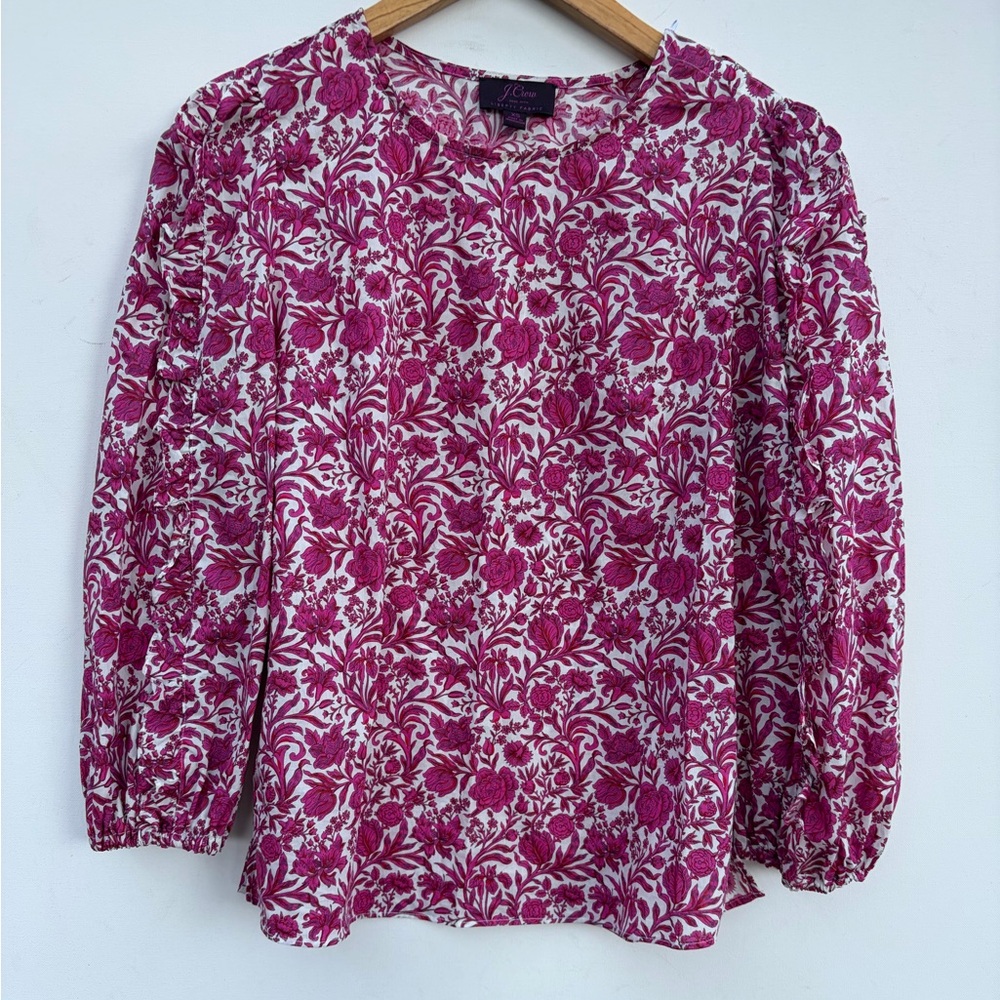 J Crew Liberty Sambador Floral Shirt